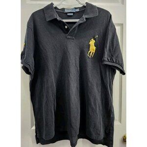Polo Ralph Lauren Big 3 Pony Polo Black Gold XL